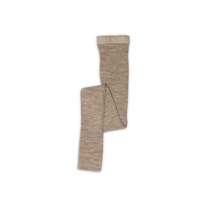 Wollen legging - Merino wol - MP Denmark brown melange 