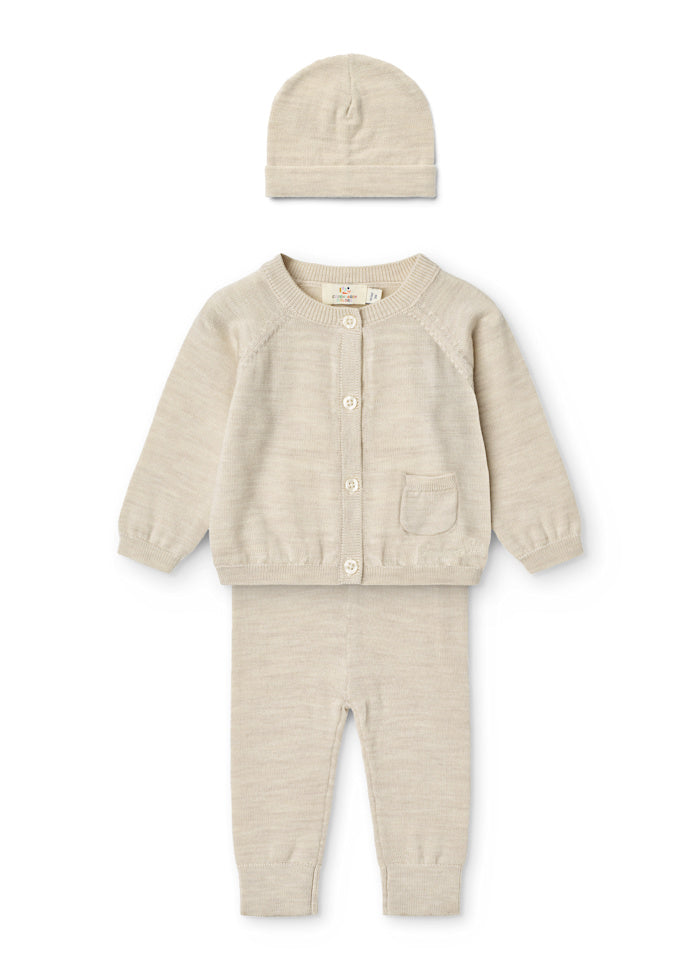 Classic Merino Baby Set met Muts – 100% Merinowol – Copenhagen Colors