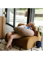 Zwangerschapskussen/voedingskussen - Biologisch katoen - Brown/bruin - That's Mine - Mrs Ertha - productfoto - afbeelding 3