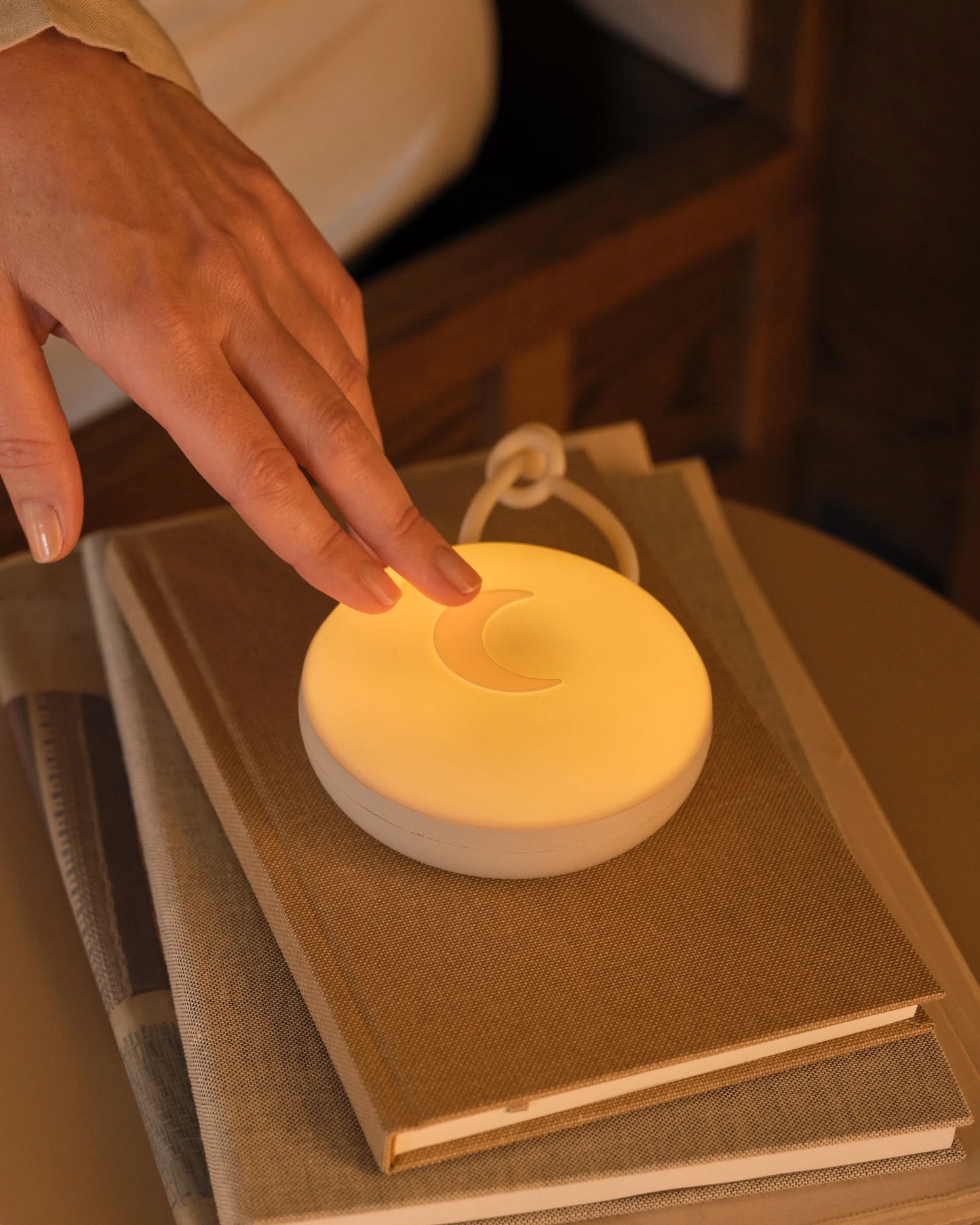 Soft Rechargeable Night Light - Portable & Adjustable Light - Moonboon