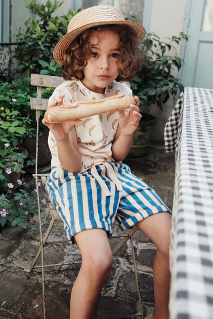 Kort broekje badstof - Short Eponge - Biologisch katoen mix - Emile et Ida