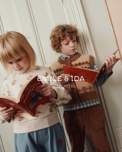 Corduroy broek Pantalon Garçon – Brownie – Biologisch katoen – Emile et Ida