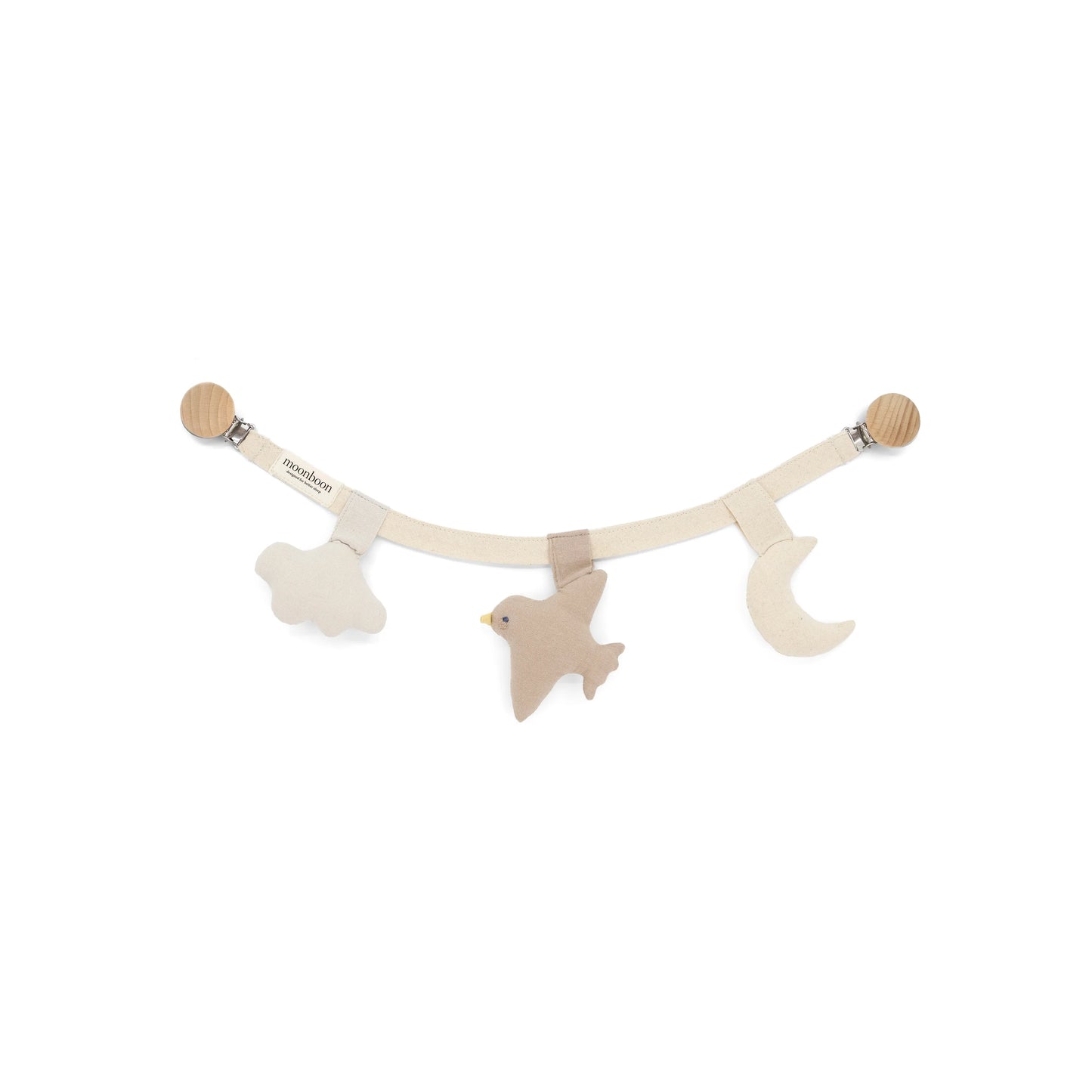 Pram Chain - Over the moon - 100% Organic Cotton - Moonboon x Hans Christian Andersen