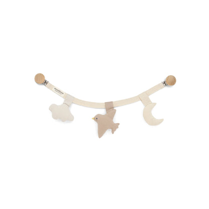 Pram Chain - Over the moon - 100% Organic Cotton - Moonboon x Hans Christian Andersen