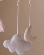 Baby-Betthimmel - Bio-Baumwolle - Beige - Moonboon