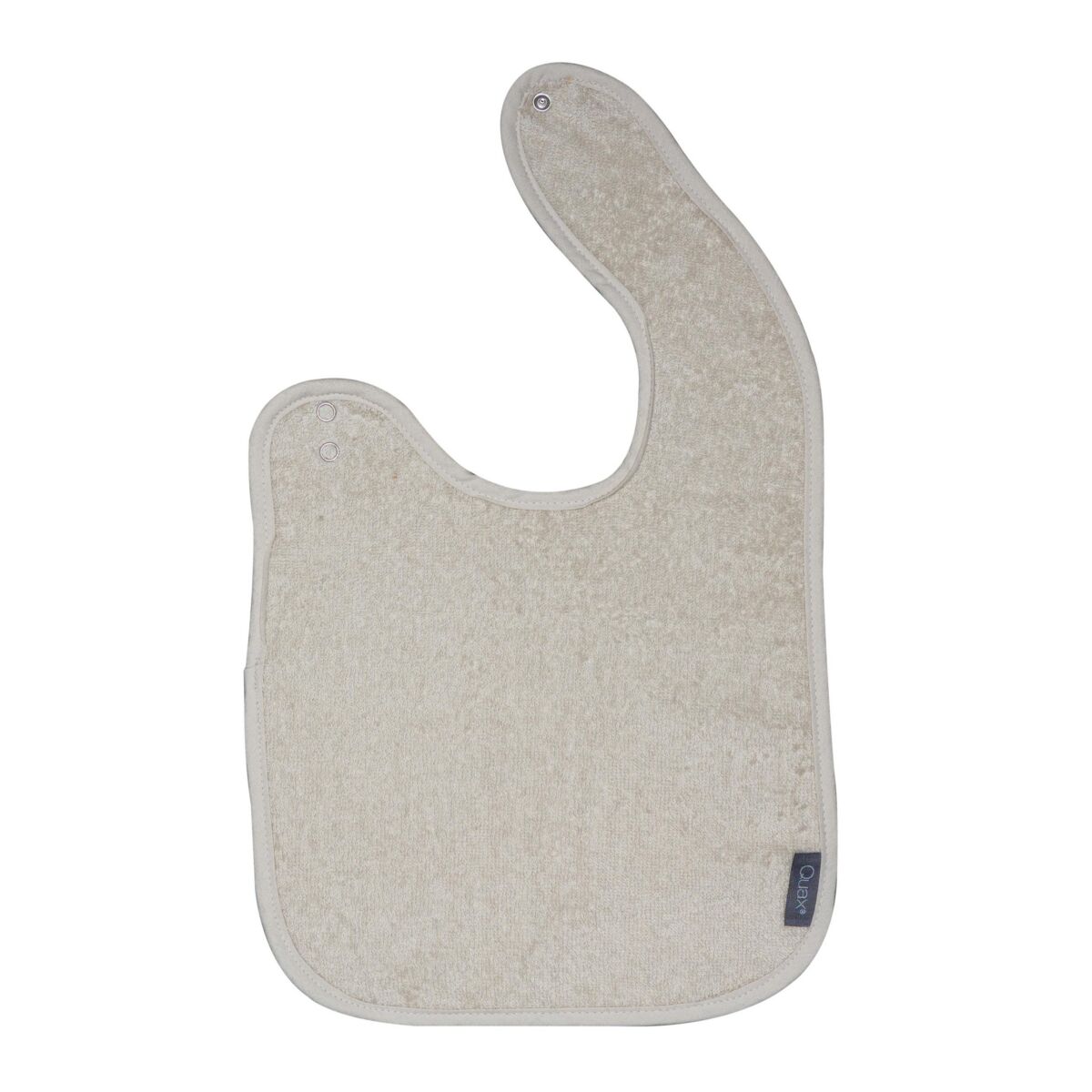 Slabbetje Medium - Badstof - Katoen - Quax clay wit beige