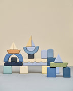 Houten bouwblokken – The Sea at Sainte Marie – Open-ended play – Raduga Grëz
