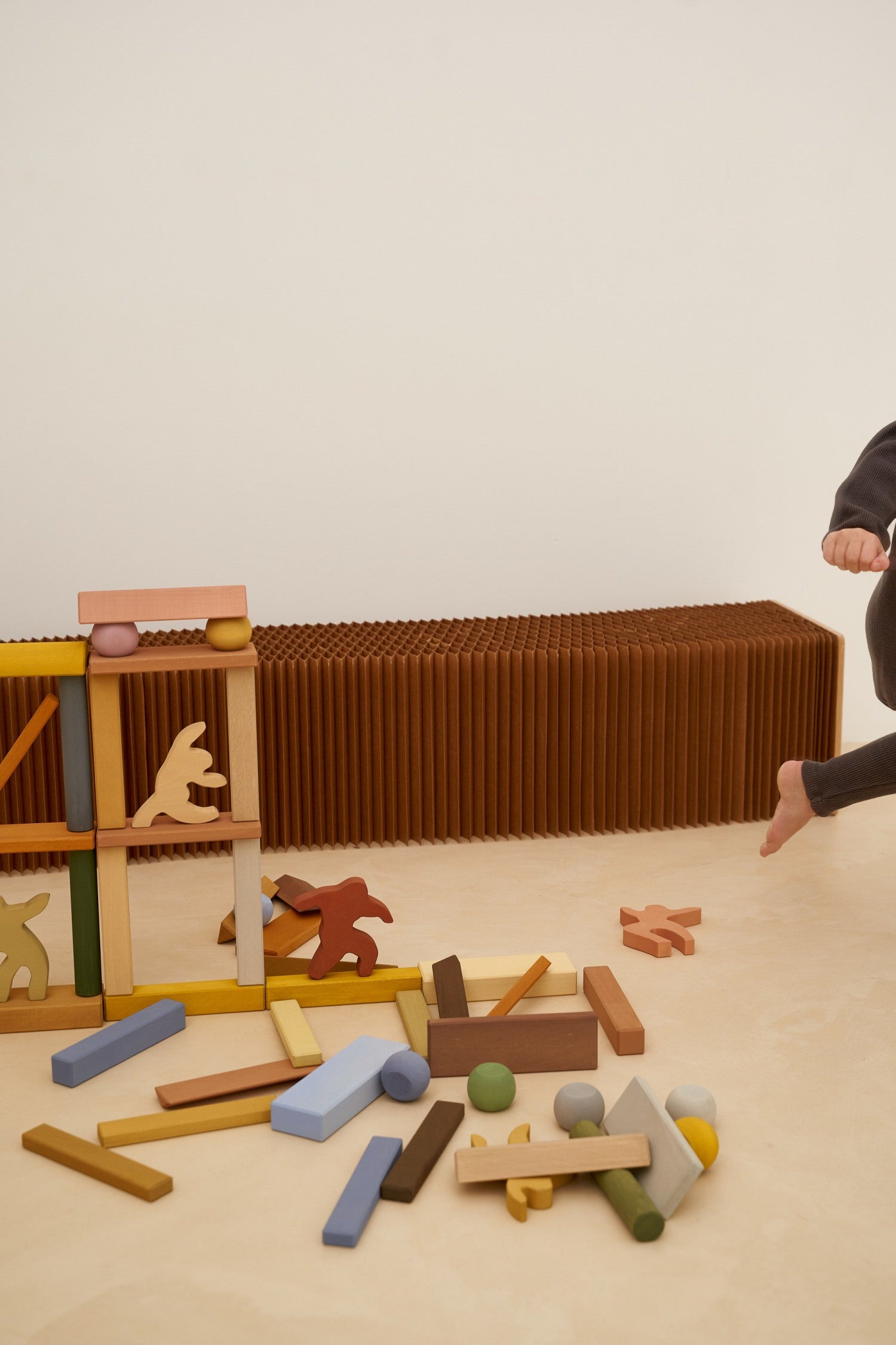 Houten bouwblokken City in a Box – Open-ended play – Raduga Grëz