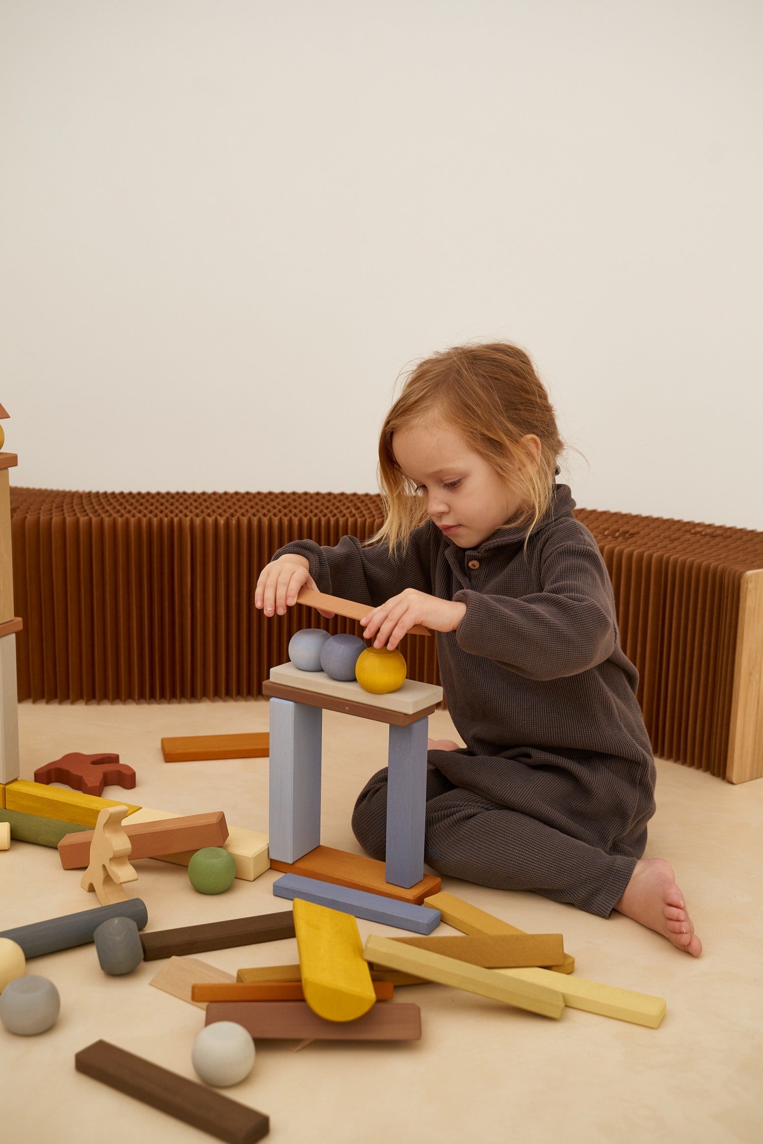 Houten bouwblokken City in a Box – Open-ended play – Raduga Grëz