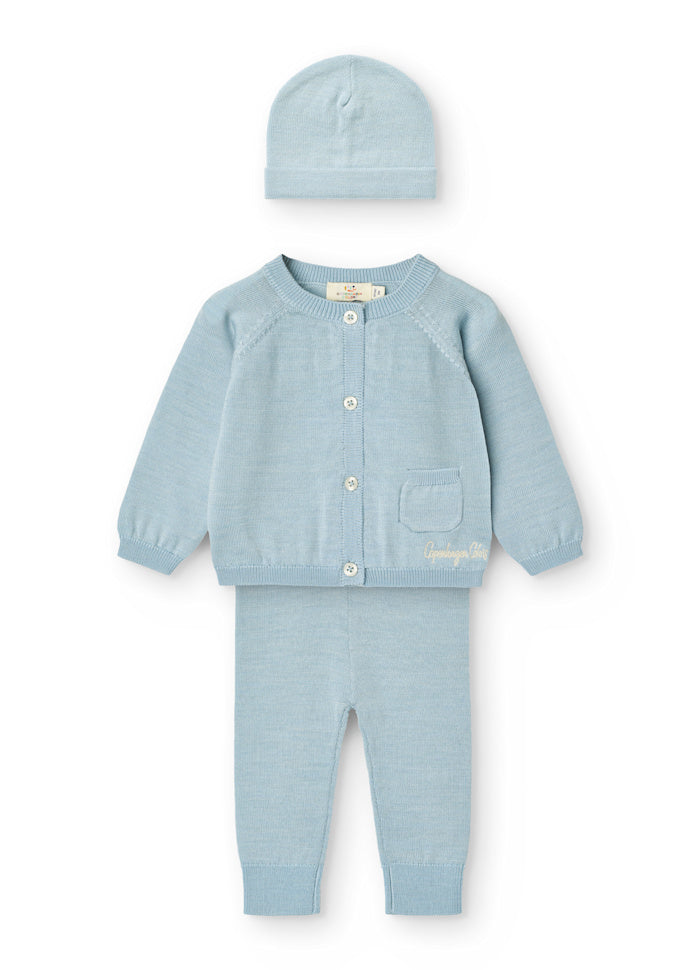 Classic Merino Baby Set met Muts – 100% Merinowol – Copenhagen Colors