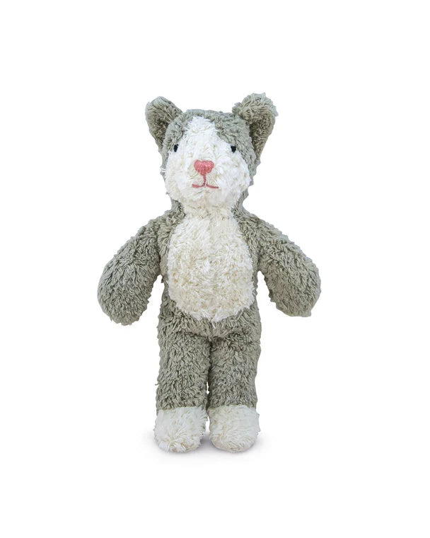 Baby comforter - Cat small - Organic cotton/Wool - Senger Naturwelt