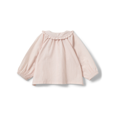 Blouse top Inga - Katoen - Douce Pink/Licht roze - Sofie Schnoor achter