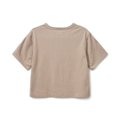 Top korte mouw Asita - Modal katoen - Oud roze - Sofie Schnoor achterkant
