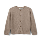Vest Cisse - Wol - Brown melange/bruin - Sofie Schnoor voorkant