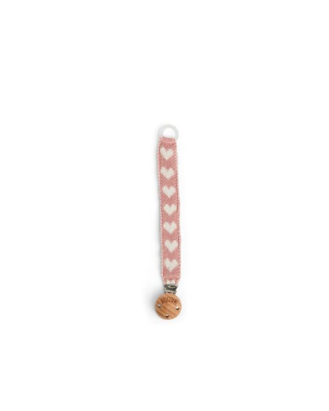 Speenkoord Hearts – 100% gebreid katoen - SmallStuff