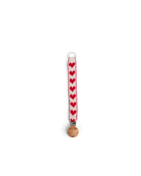 Speenkoord Hearts – 100% gebreid katoen - SmallStuff