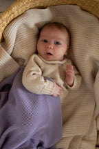 Sweater Georgette - Babytruitje - Merinowol - HVID - productfoto - afbeelding 4