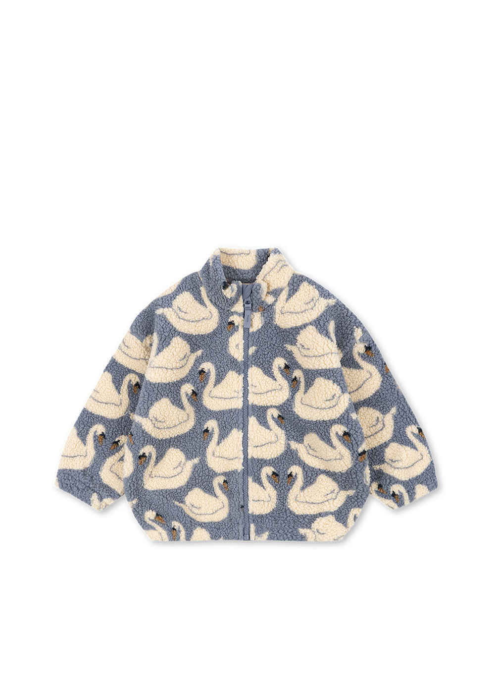 Teddy fleece jacket Jody – Swan – Recycled polyester – Konges Sløjd