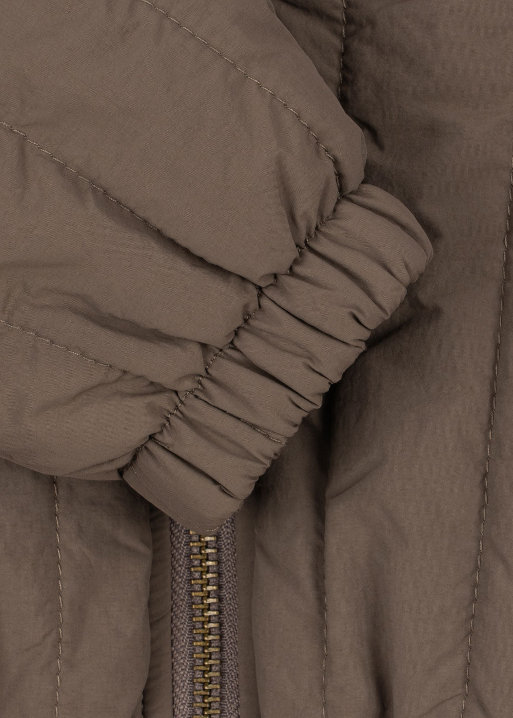 Thermo bomberjas Juno - Terry met geborduurde hond - Walnut - Konges Sløjd - productfoto - afbeelding 6