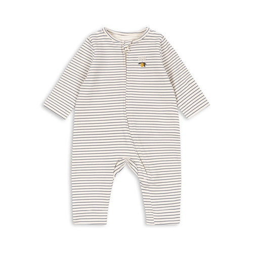 Strampler Basic Zip - Stripe Como - Bio-Baumwolle - Konges Sløjd - Produktfoto - Bild 2