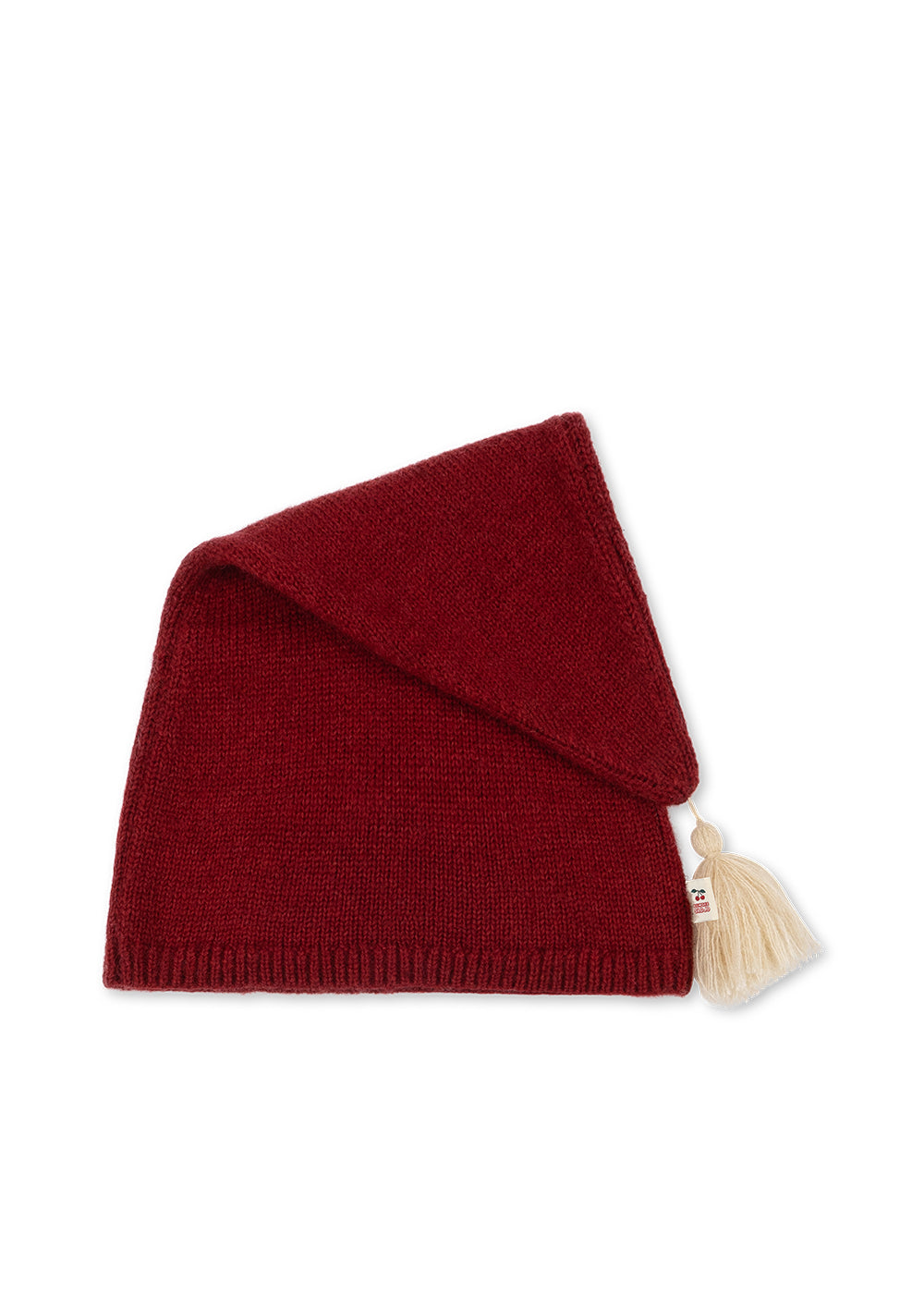 Knitted Christmas Hat – Christmas Red – Wool Blend – Konges Sløjd