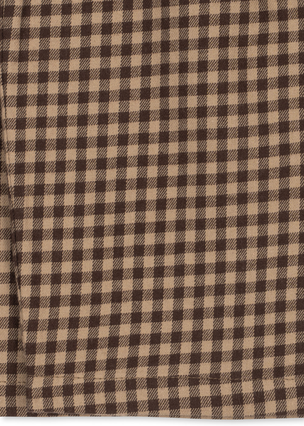 Pantalon en flanelle Foret – Carreaux Chocolat – Coton biologique – Konges Sløjd