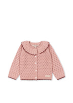 Gestrickte Strickjacke Holiday Cardigan – Mellow Rose – Konges Sløjd