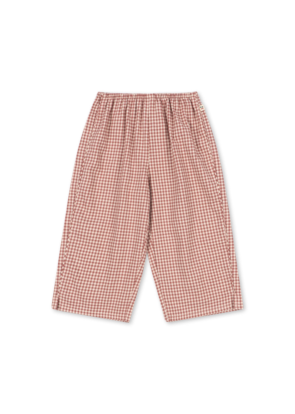 Foret Slit Pants Canyon Check – Geruite kinderbroek – GOTS biologisch katoen – Konges Sløjd