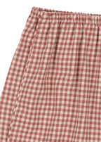 Foret Slit Pants Canyon Check – Geruite kinderbroek – GOTS biologisch katoen – Konges Sløjd