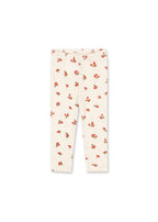 Minnie Pants – Rosa Rouge – Zacht babybroekje met bloemenprint – GOTS biologisch katoen – Konges Sløjd