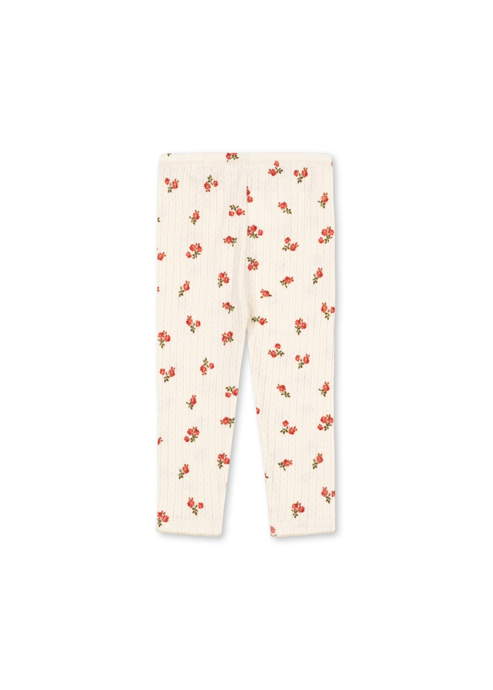 Minnie Pants – Rosa Rouge – Zacht babybroekje met bloemenprint – GOTS biologisch katoen – Konges Sløjd