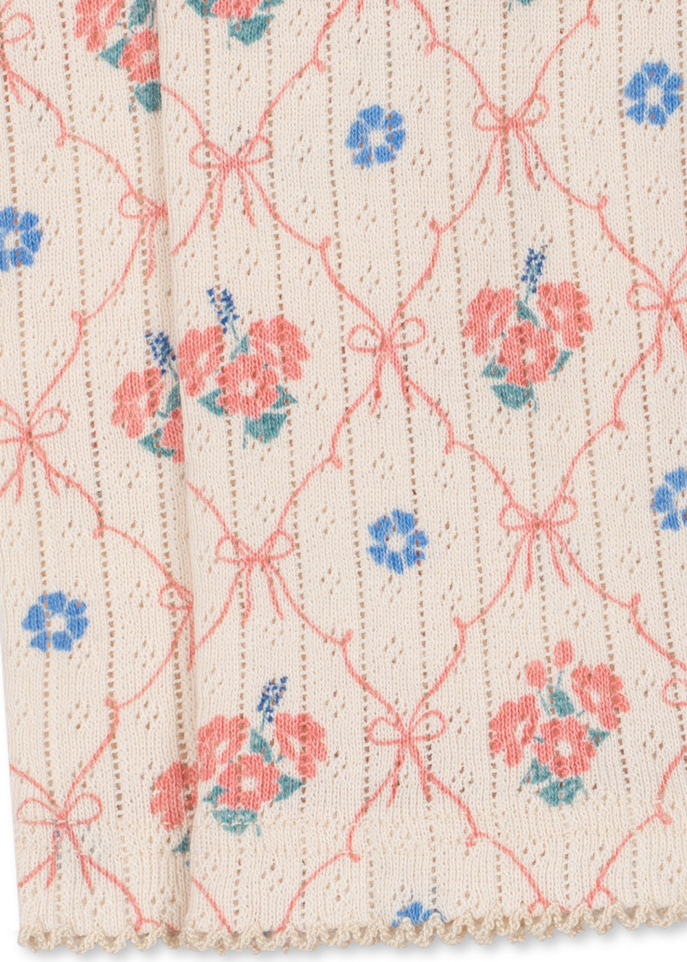 Minnie Pants Fleur Decor – Zacht babybroekje met bloemenprint – GOTS biologisch katoen – Konges Sløjd