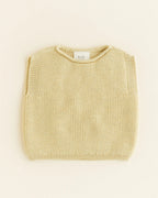 Vest Harvey - Spencer/mouwloos truitje - Merinowol - HVID - productfoto - afbeelding 2